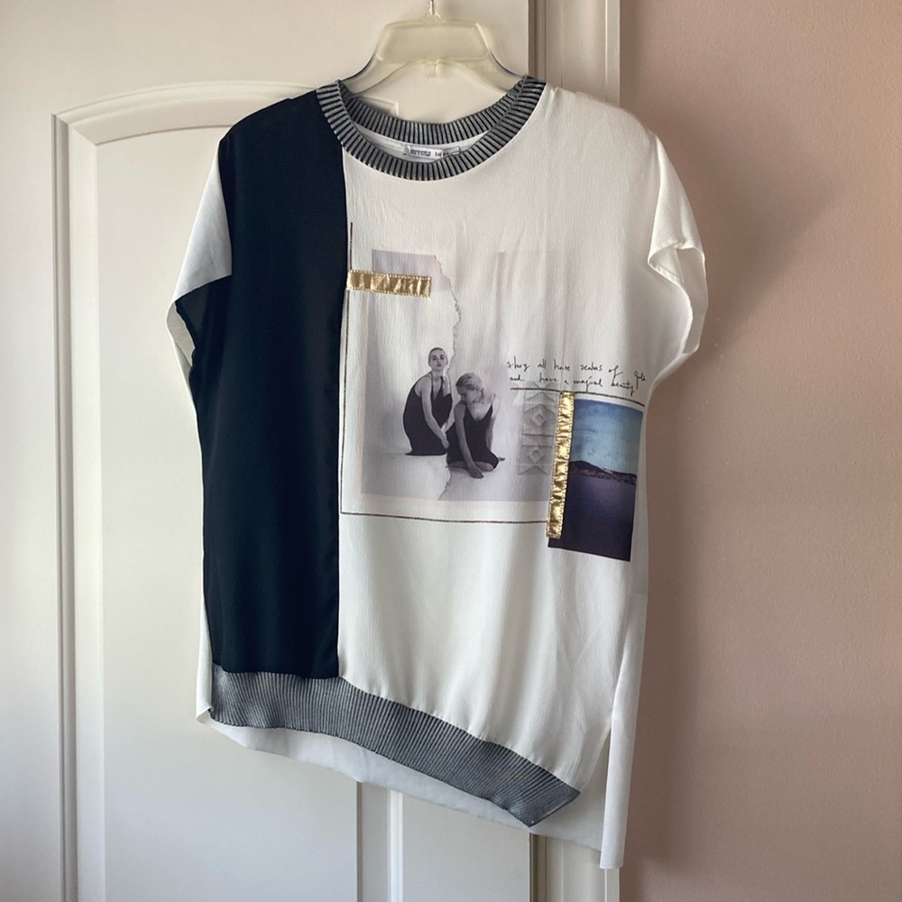Zara top, shirt